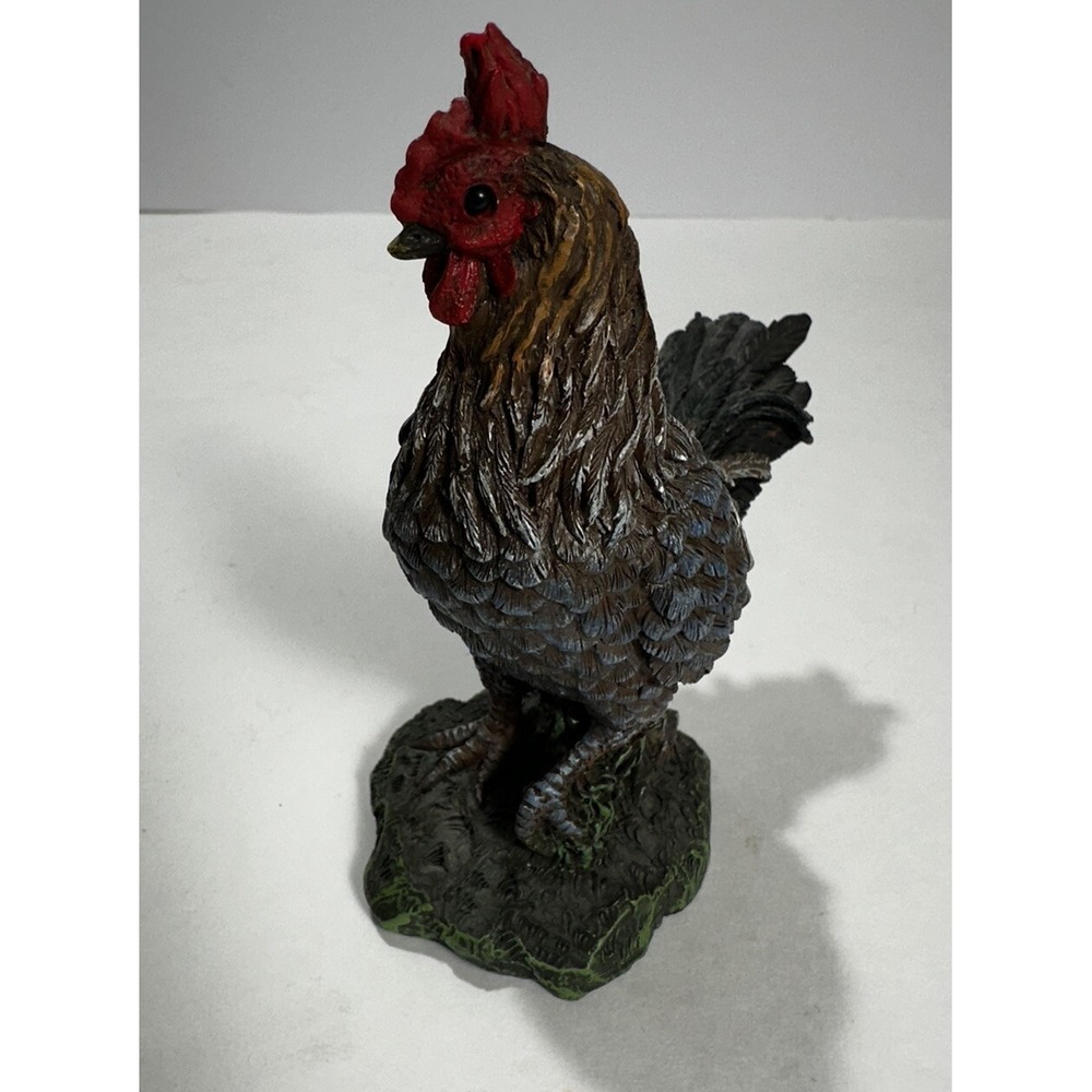 Vintage Rooster Figurine 5" In Tall‎